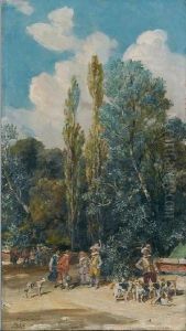 El Descanso De Los Cazadores (the Huntsmen's Rest) by Francisco Domingo Marques