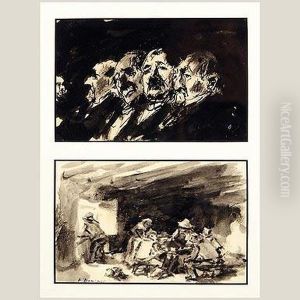 Personajes / Escena De Taberna by Francisco Domingo Marques