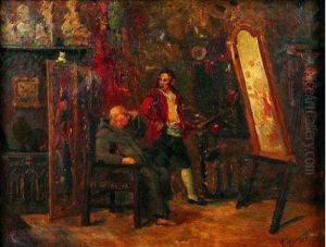 Goya Et Le Prieur Du Couvent Des Franciscains