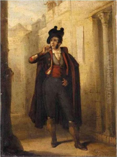 El Cazador, El Dandy, Unamujer Rezando: Un Grupo De Tres Obras - view 1