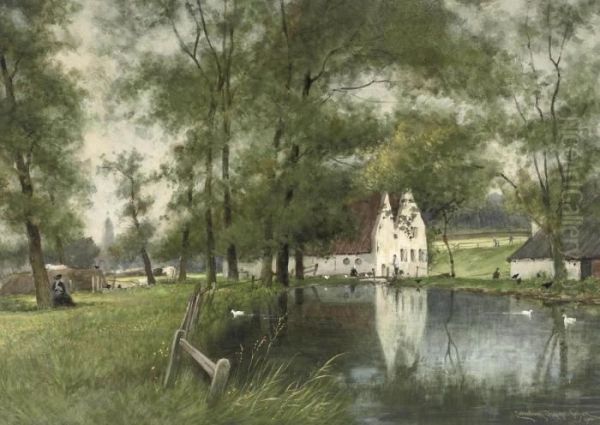 A Sunny Afternoon In Sonsbeek Near Arnhem - view 1