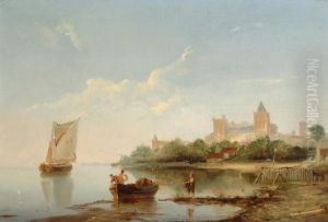 Riverscape On A Sunny Day