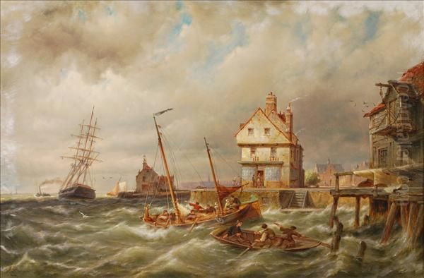 Kampen, On The Zuider Zee, Holland - view 1