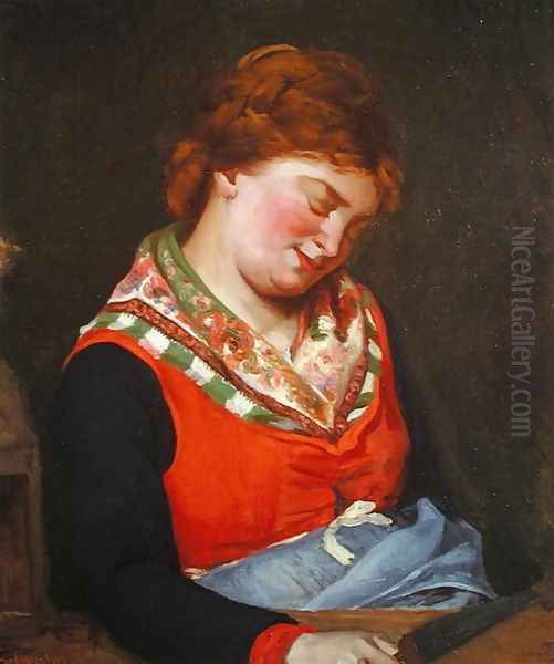 Peasant Woman Sleeping, 1853 - view 1