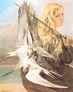 The Girl with the Seagulls, Trouville