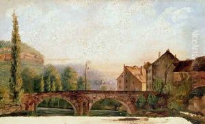 The Pont de Nahin at Ornans, c.1837
