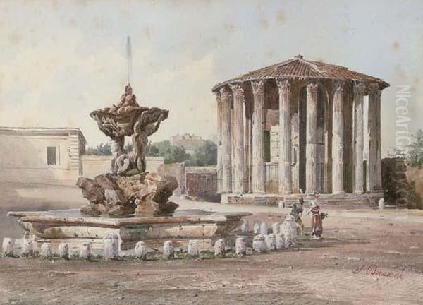 The Temple Of Vesta, Rome - view 1