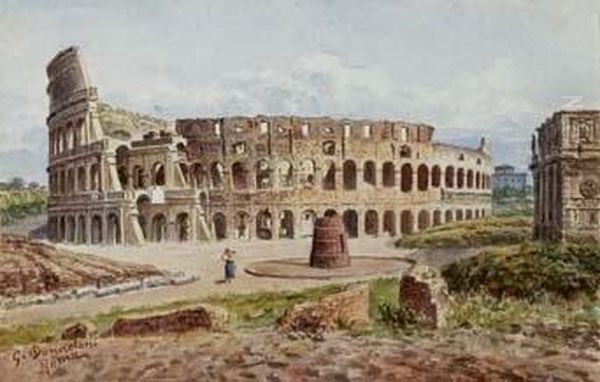 A) Il Colosseo E L'arco Di Costantino
B) Il Foro Romano by Stefano Donadoni