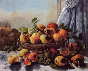 Still Life: Fruit by Gustave Courbet