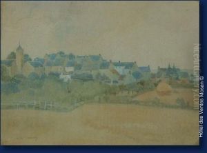 Paysage by Auguste Donnay
