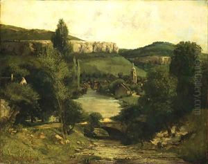 View of Ornans probably mid 1850s