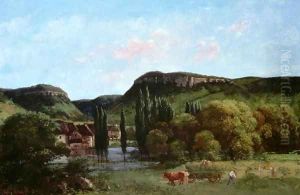 View of Ornans 1864