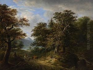 "waldgegend Bey Dietramszell In
Altbaiern". by Johann Jakob Ii Dorner