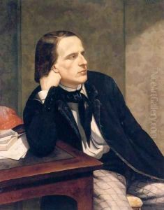 Portrait of Paul Ansout by Gustave Courbet