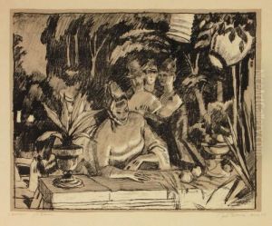 "nachtfest" .1923 by Ferdinand Dorsch