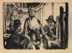 Vor Derstaffelei by Ferdinand Dorsch