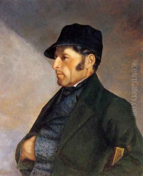 Portrait of Regis Courbet - view 1