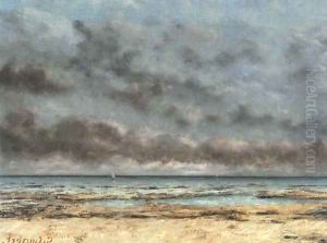 Mer calme by Gustave Courbet