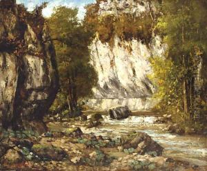 Riviere et falaise