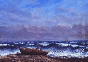 The Stormy Sea or The Wave by Gustave Courbet