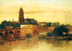 View of Frankfurt am Main by Gustave Courbet