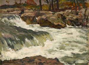 Rushing River by Paul Dougherty