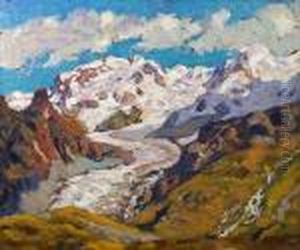 Sunlit Peaks by Paul Dougherty