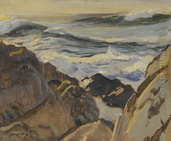 Sea And Rocks. - view 1