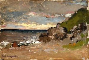 Sunset On The Coast by Paul Dougherty