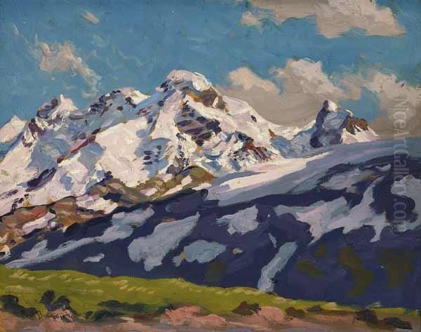 ''sunlit Peaks' - view 1