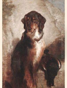 Gordon Setter With Game