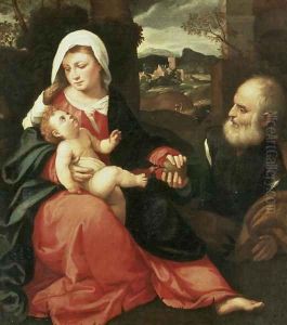 The Holy Family by Cariani