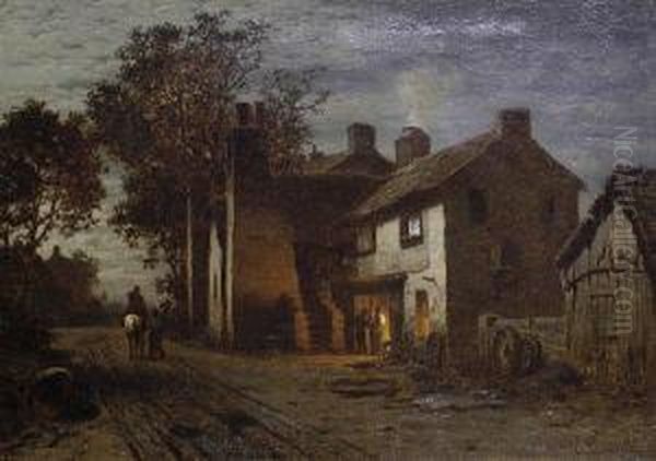 A Forge At Dusk - view 1