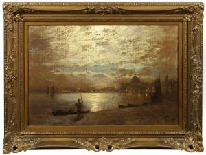 Impressionistisches, Meisterhaft
Die Nachtlichen Lichtphanomene Schilderndes Bild Douzettes, Der Schuler
Hermann Eschkes War Und 1878 Wahrend Einer Paris-reise Die
Pleinair-malerei Der Schule Von Barbizon Kennenlernte. In Seinem Oeuvre
Widmete Sic by Louis, Carl Ludwig Douzette