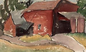 Slaughter House by Arthur Garfield Dove