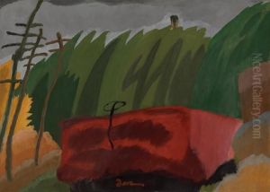 Freight Car by Arthur Garfield Dove