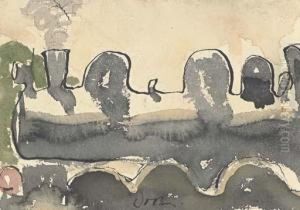 Switch Engine by Arthur Garfield Dove