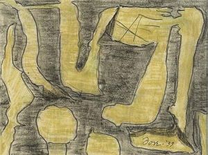 Abstract Composition by Arthur Garfield Dove