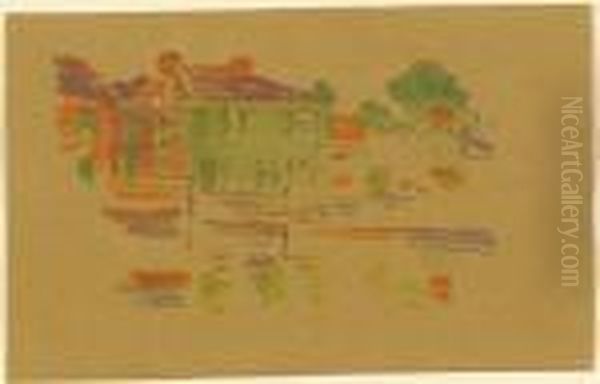 Color Woodblock Print - view 1