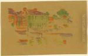 Color Woodblock Print by Arthur Wesley Dow