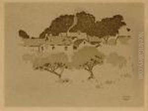 Village Roofs From Ipswich Prints Series