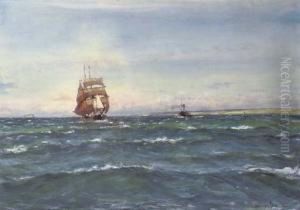 Shipping On The Clyde by John Patrick Downie