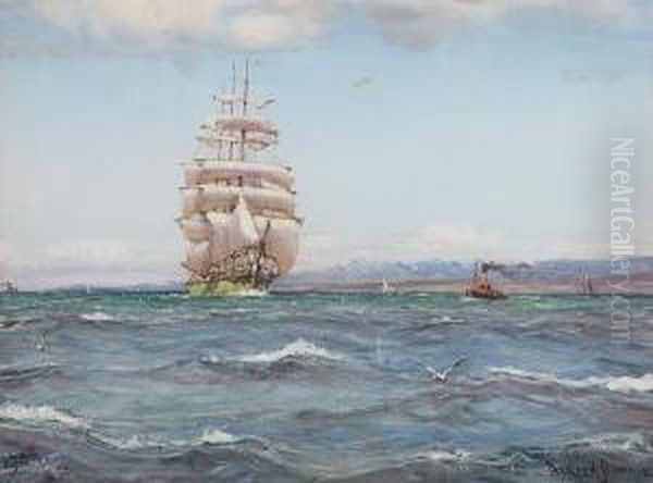 The Old Green Barque, Firth Of Clyde - view 1