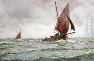 Stormy Weather Off Girvan by Patrick Downie