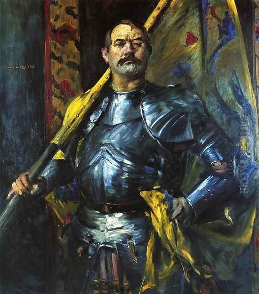 Self Portrait as Standard Bearer - view 1