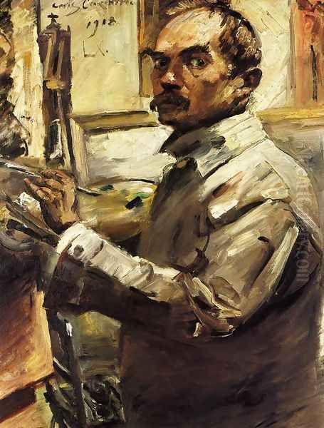 Self Portrait in a White Smock - view 1