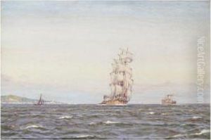 A Fresh Breeze, Off Gourock by Patrick Downie