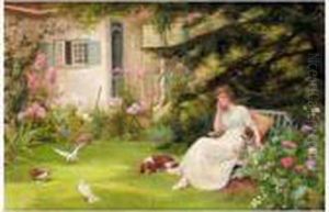 Her Favourite Pets by Delapoer Downing
