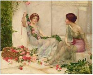 The Garland Makers by Delapoer Downing