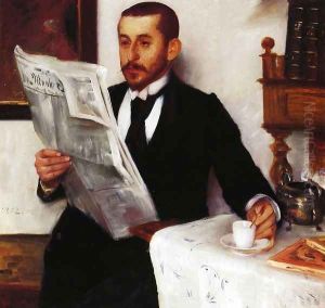 Portrait Of The Painter Benno Becker